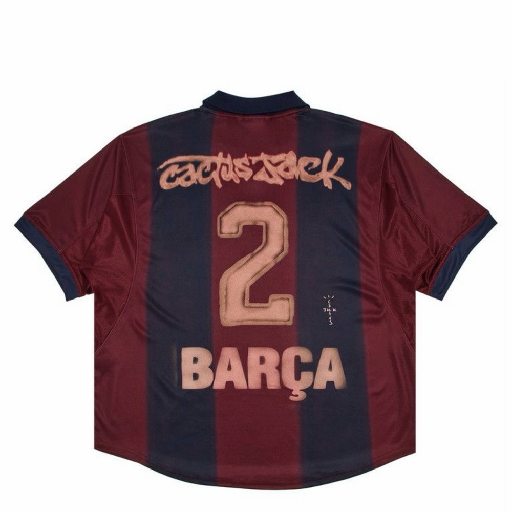 Barcelona X Travis Scott Jersey - Cactus Jack limited edition - size small